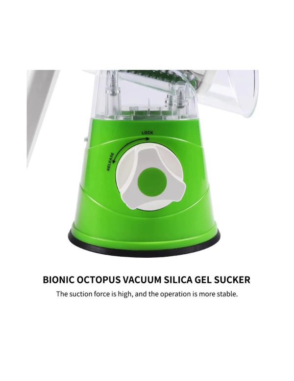 Tabletop Drum Grater | Manual Vegetable Cutter (random Color)