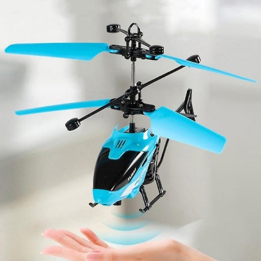 Infrared Induction Led Helicopter – Hand Sensor Controlled, Rechargeable Flying Toy