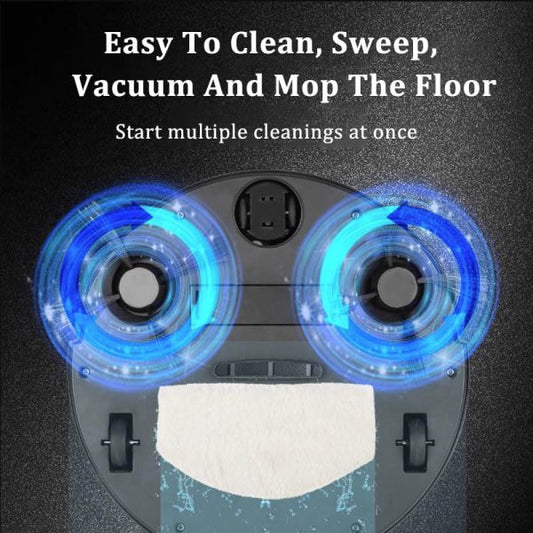 Portable Wireless Smart Mini Sweeping Robot Mopping 3 In1 Rechargeable Cleaning Machine (random Colors)